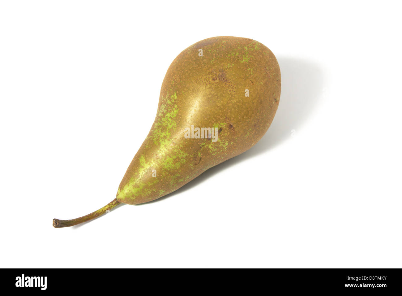 green pear isolated on the white background Stock Photo - Alamy