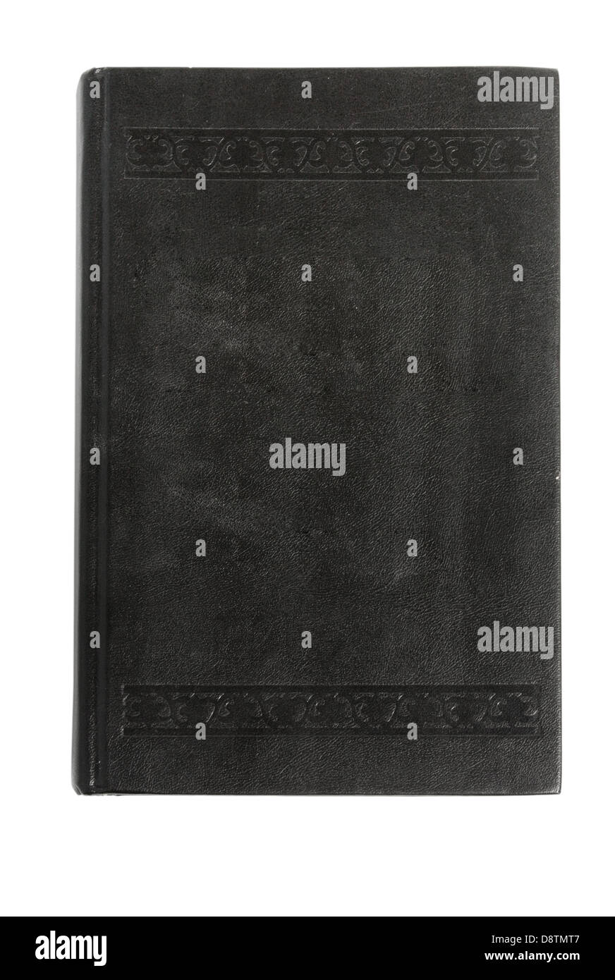 black book isolated on the white background Stock Photo Alamy