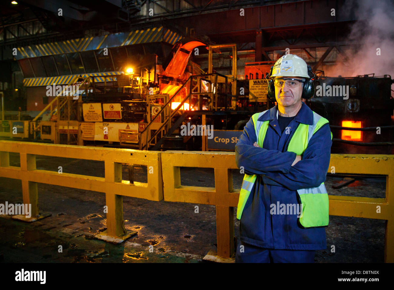 Robert Bizzel, FD of Tata Steel Strip products photographed at the Tata