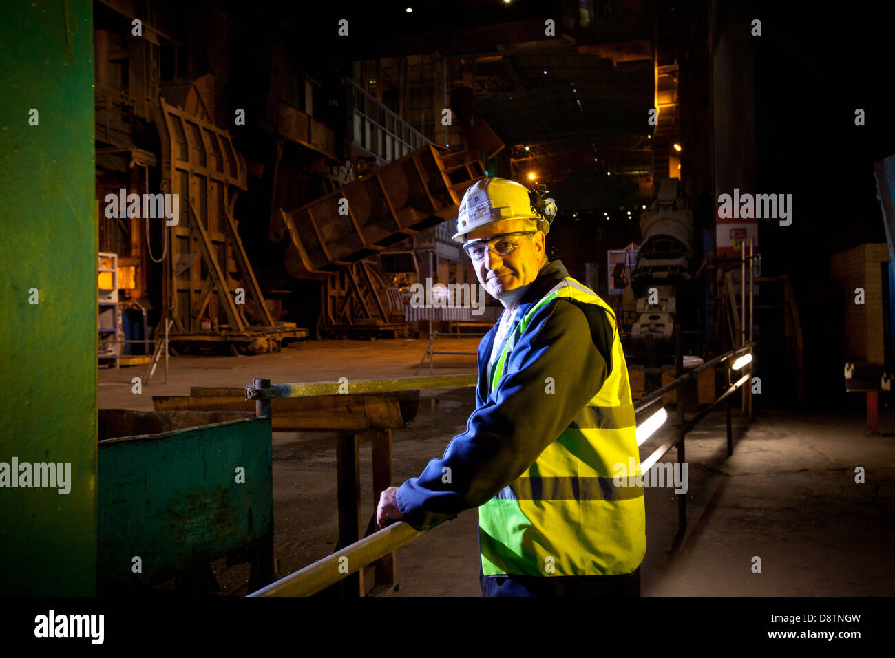 Robert Bizzel, FD of Tata Steel Strip products photographed at the Tata