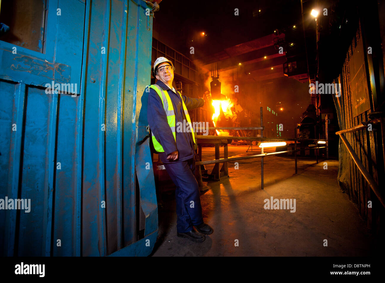 Robert Bizzel, FD of Tata Steel Strip products photographed at the Tata