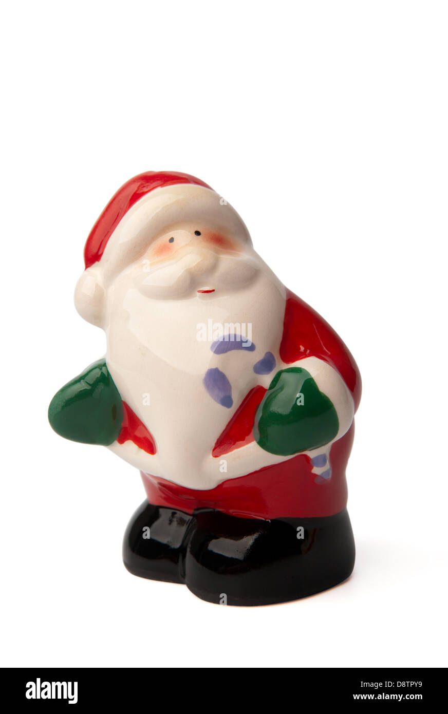 Santa Claus isolated on the white background Stock Photo - Alamy
