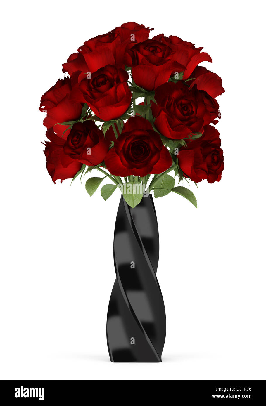 bouquet of red roses in black vase isolated Stock Photo Alamy bouquet of red roses in black vase isolated Stock Photo Alamy