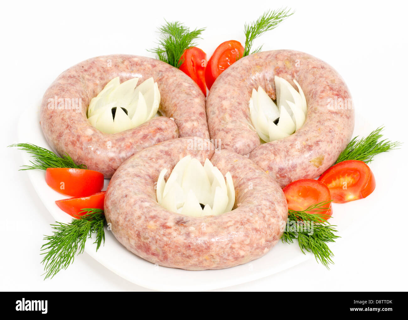 sausages - prepared food Stock Photo