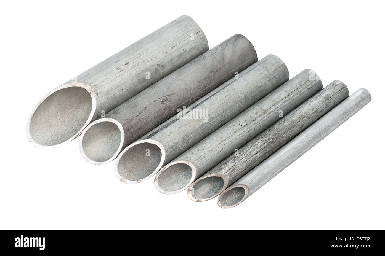 Galvanized steel pipe Cut Out Stock Images & Pictures Alamy