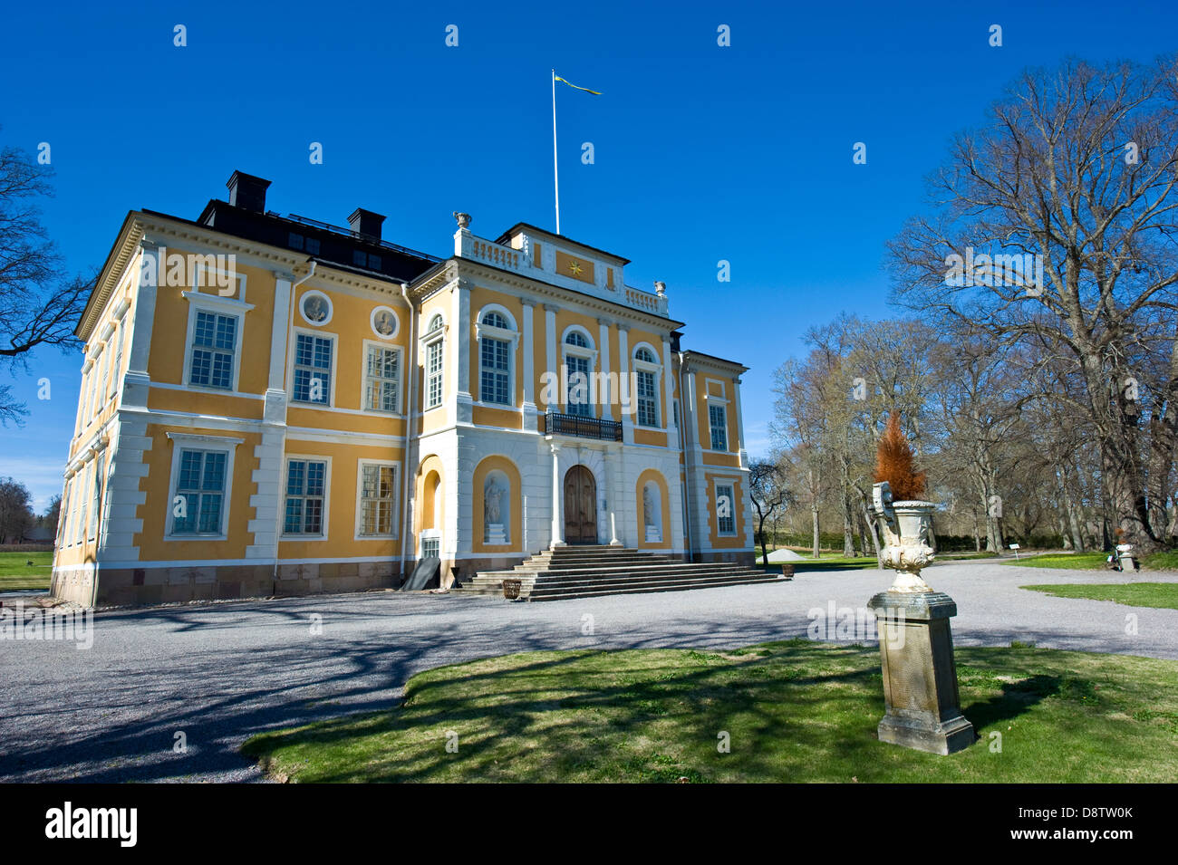 Steninge Manor - north of Stockholm, Sigtuna municipality. Stock Photo