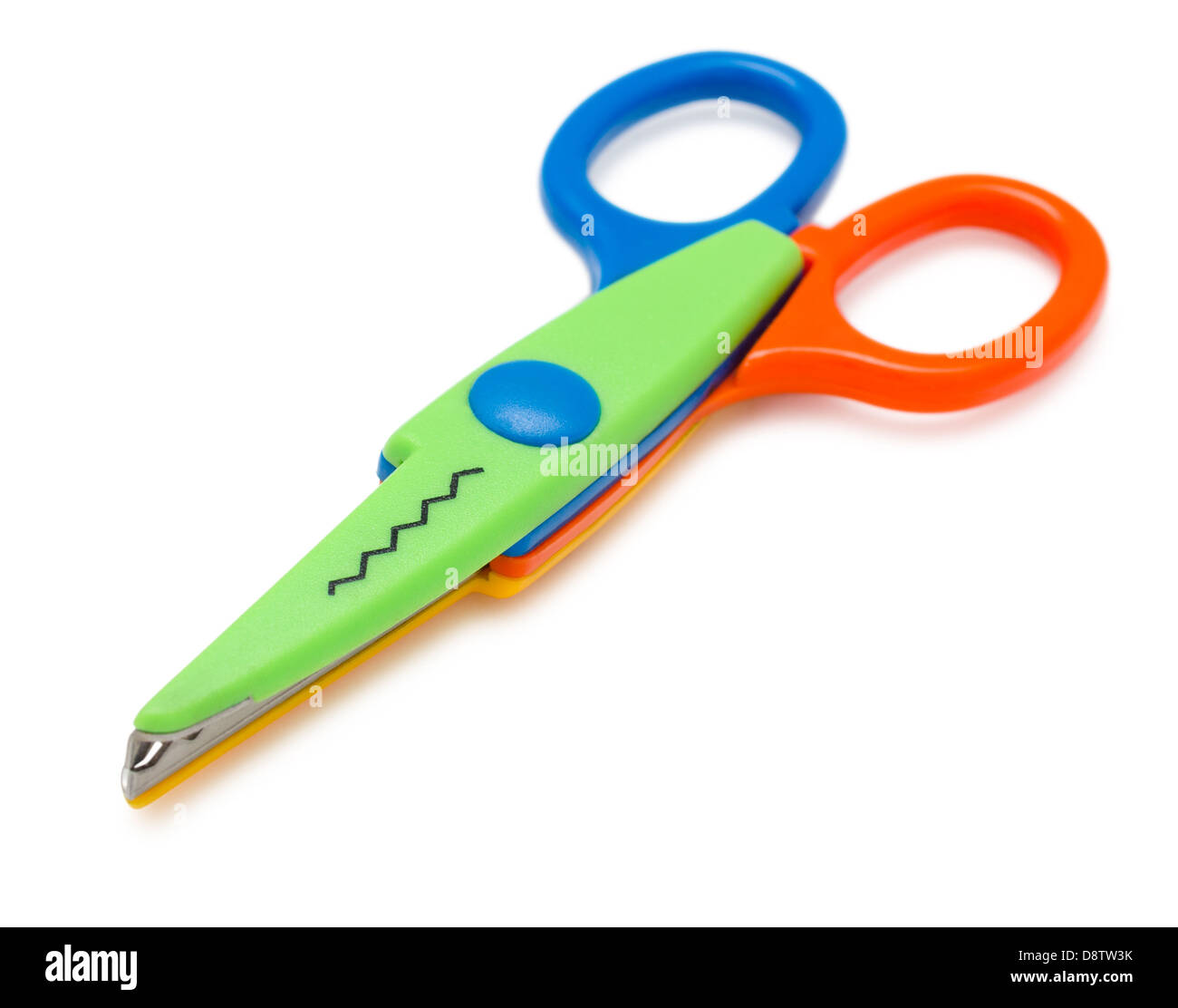 Childrens Pinking Scissor Zig Zag Cut Craft Scissors Kids Scissors Kids  Craft Decorative Border Paper Cutting 