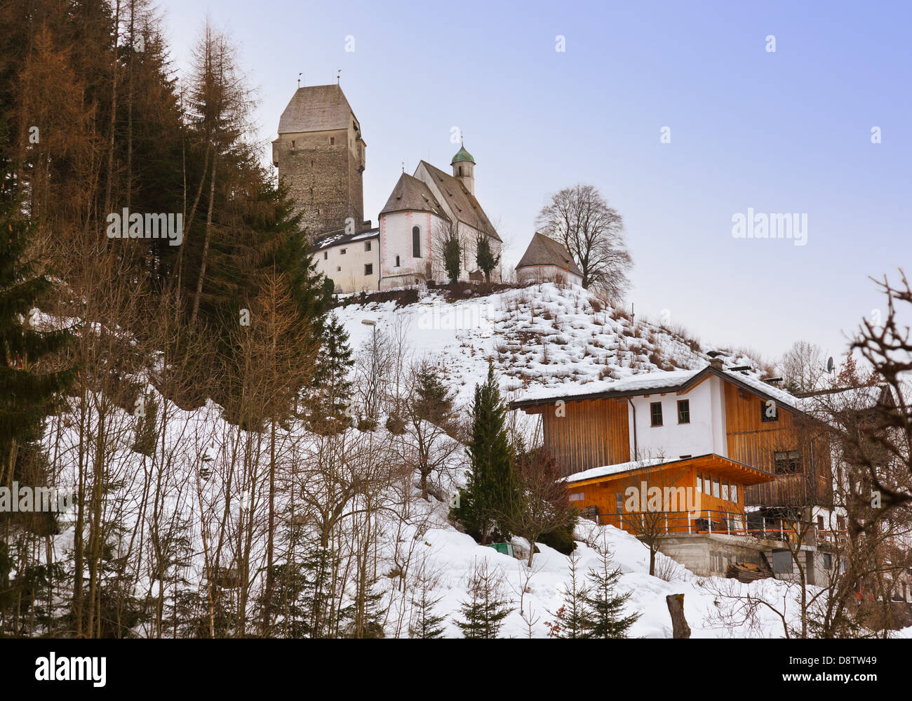 Castle Schwaz in Austria Stock Photo