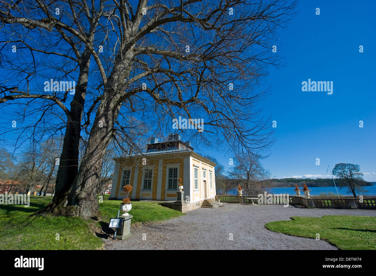Steninge Manor - north of Stockholm, Sigtuna municipality. Stock Photo