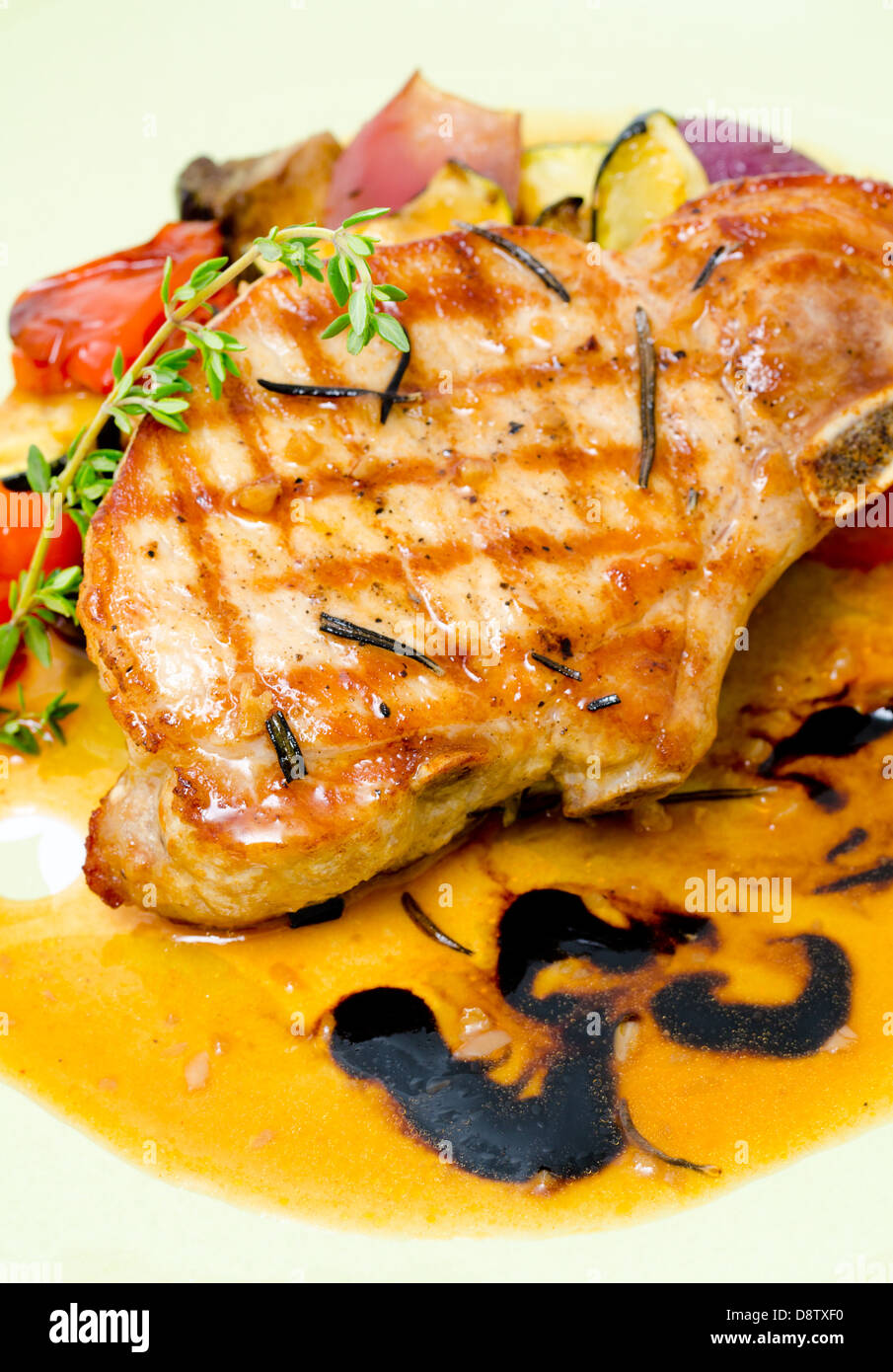 pork brisket, grill Stock Photo Alamy