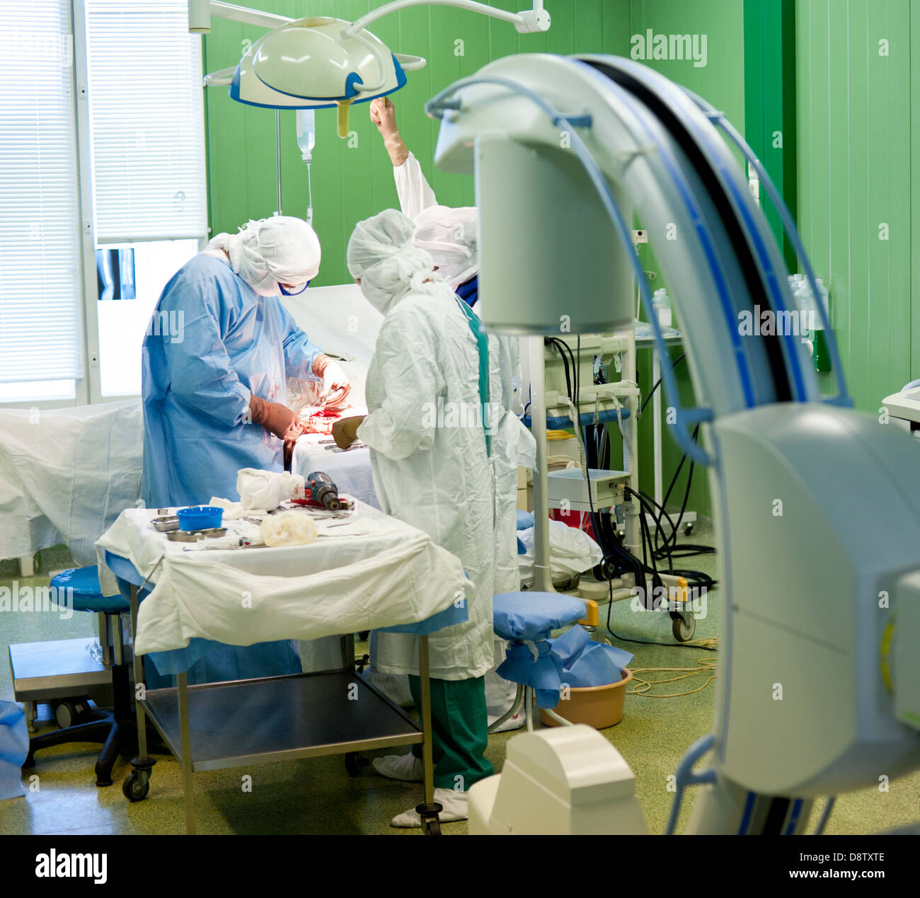 Bloody surgical equipment hi-res stock photography and images - Alamy