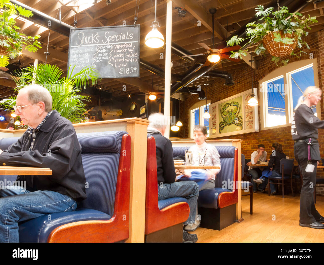 A.W. Shuck's Raw Bar, Charleston, SC, USA Stock Photo