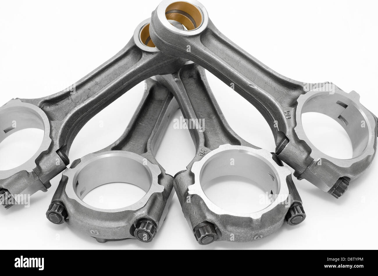 connecting rods auto spare parts Stock Photo Alamy