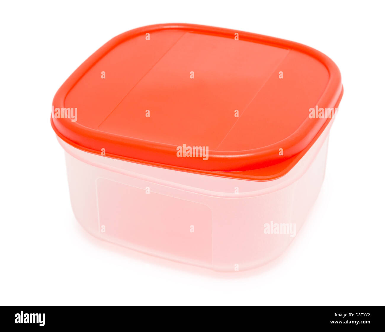 plastic food container Stock Photo