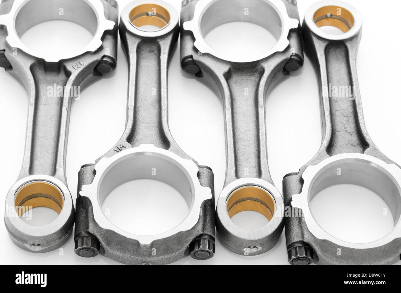 connecting rods auto spare parts Stock Photo Alamy