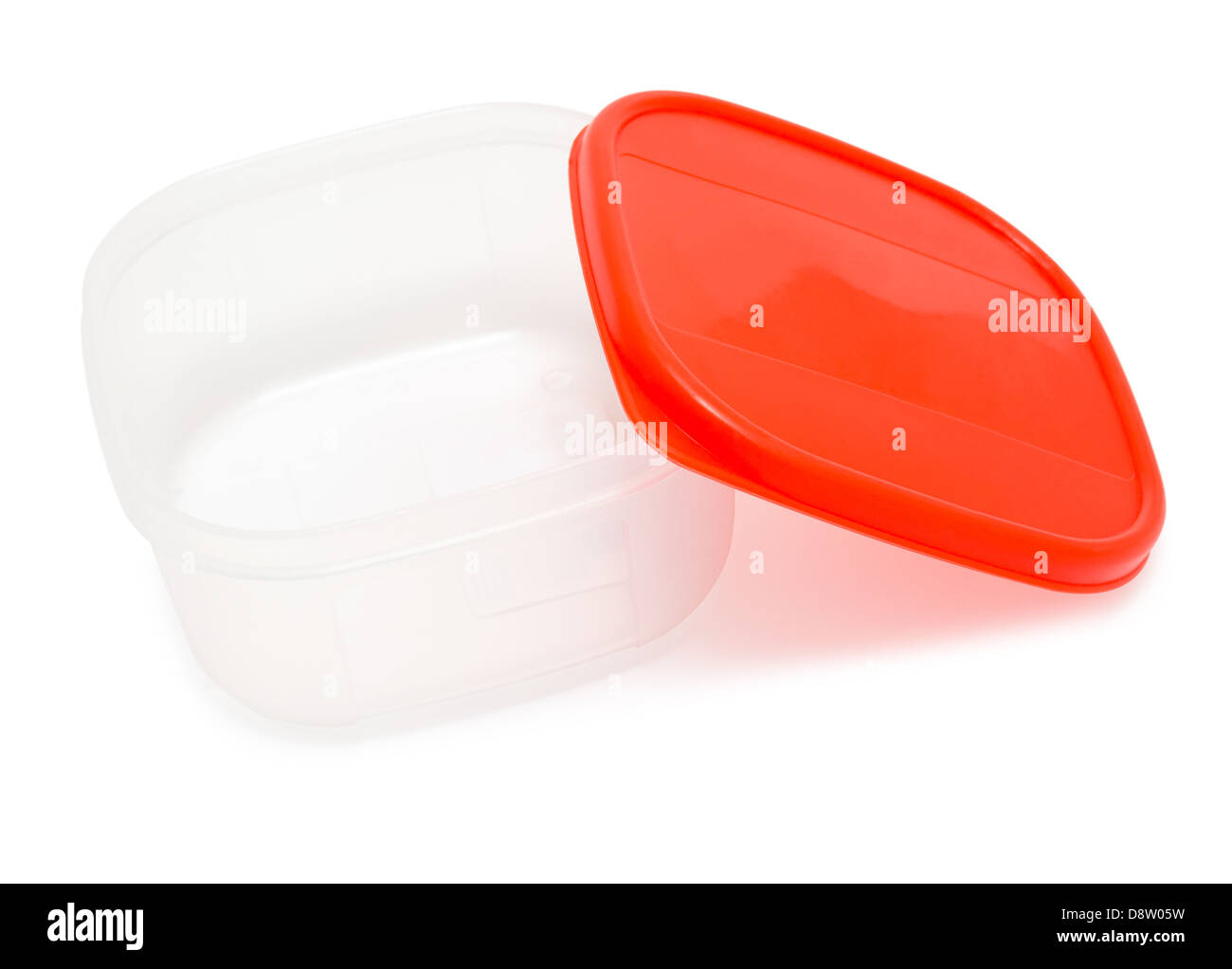 plastic food container Stock Photo