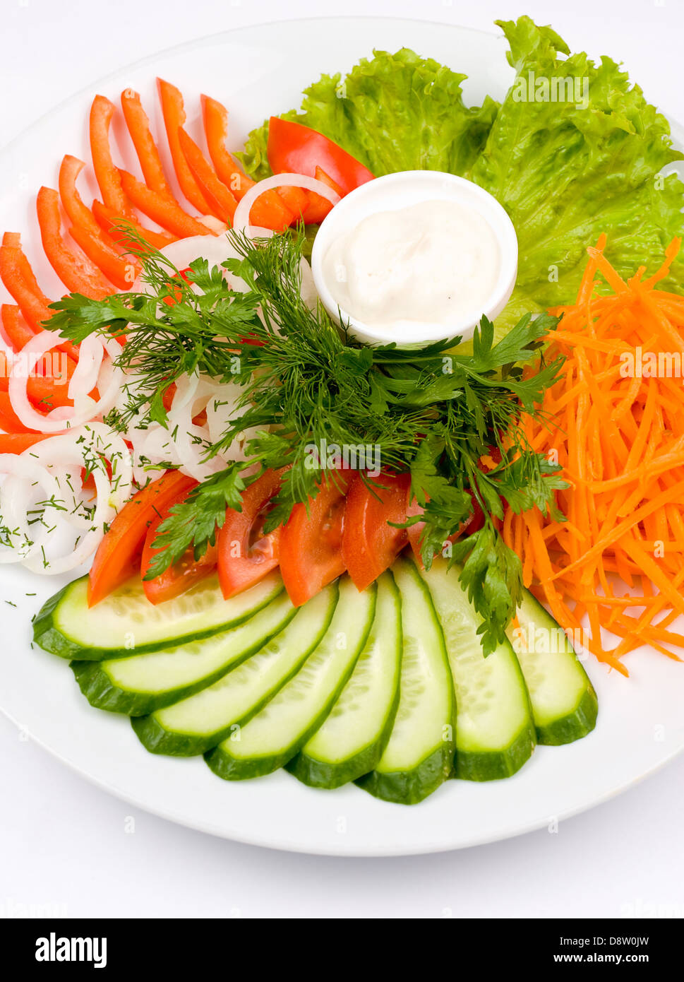 assorted vegetables, closeup Stock Photo