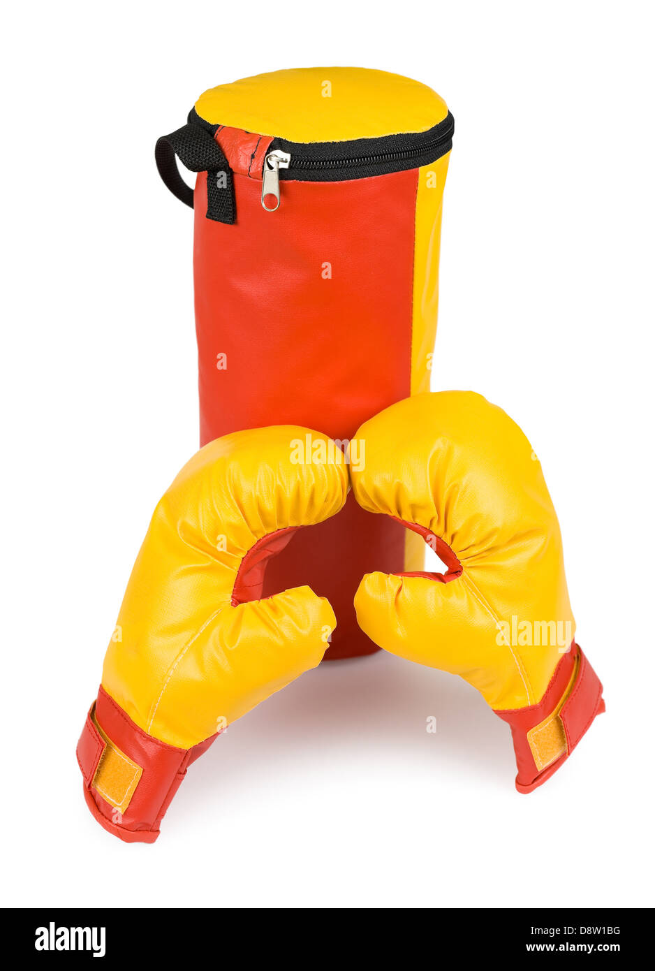 childrens boxing kit Stock Photo