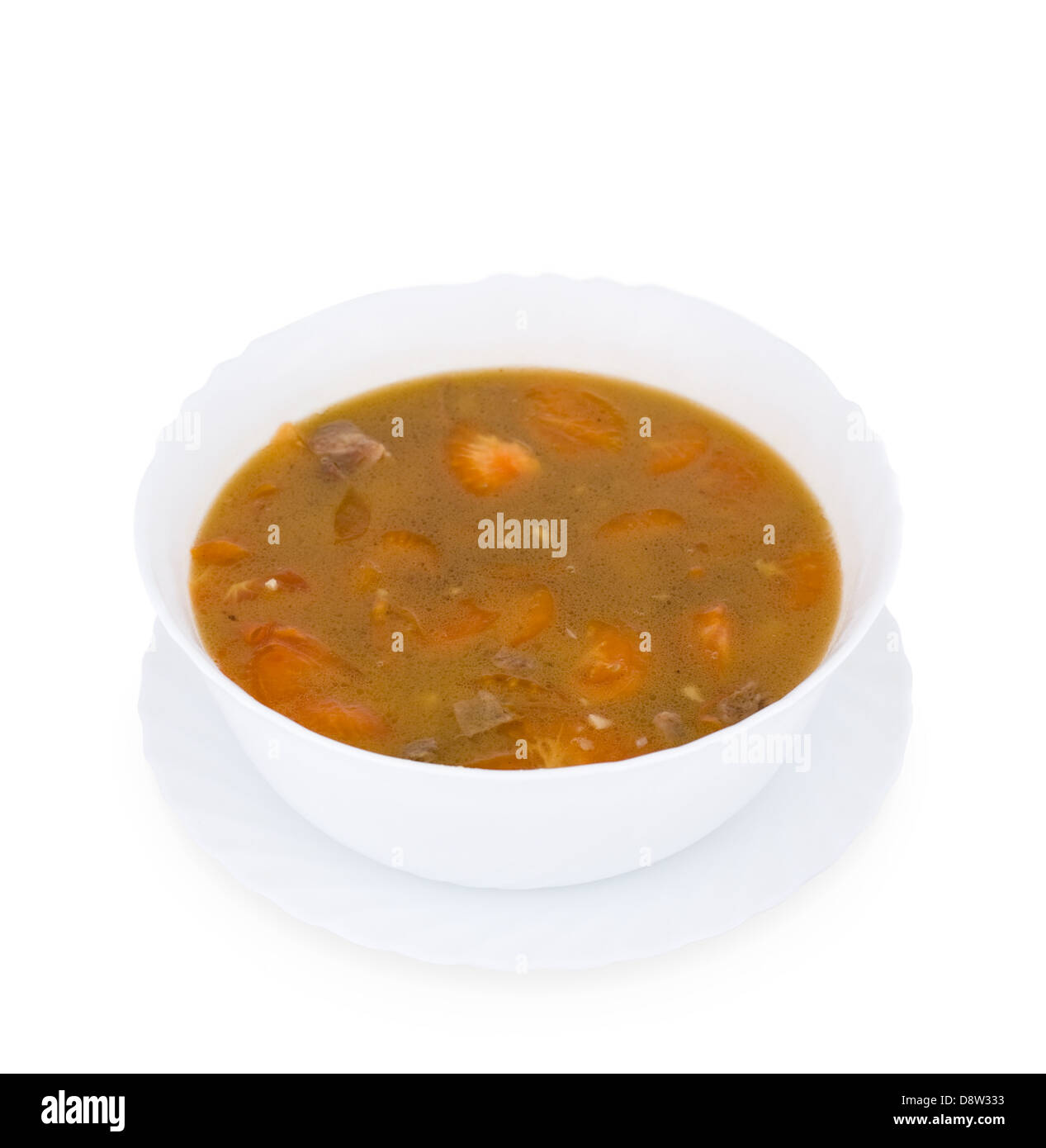 Chinese food. Tomato soup, clipping path Stock Photo Alamy