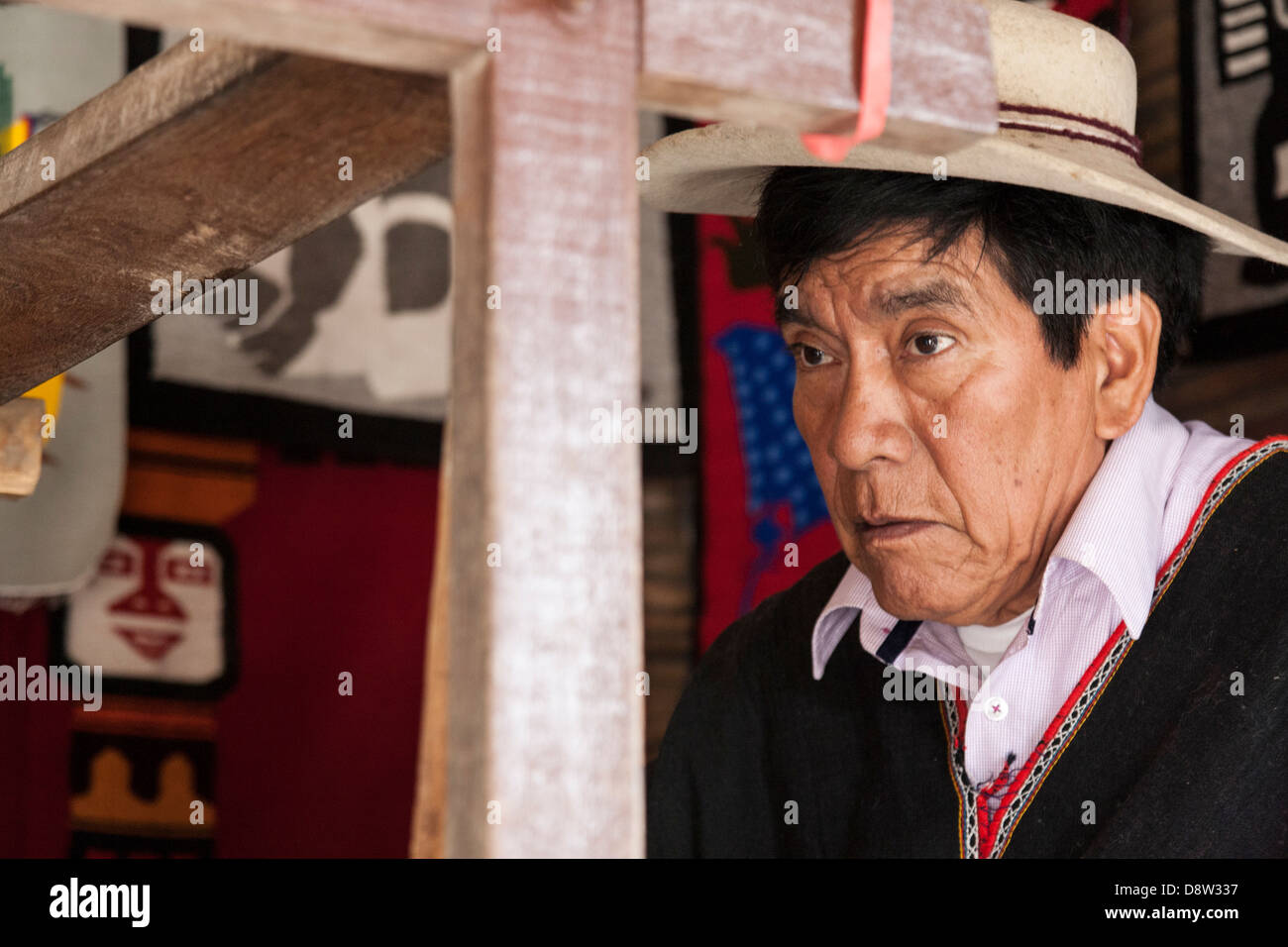 Museo de sitio INTI NAN, Midad de Mundo, near Quito, Ecuador Stock Photo