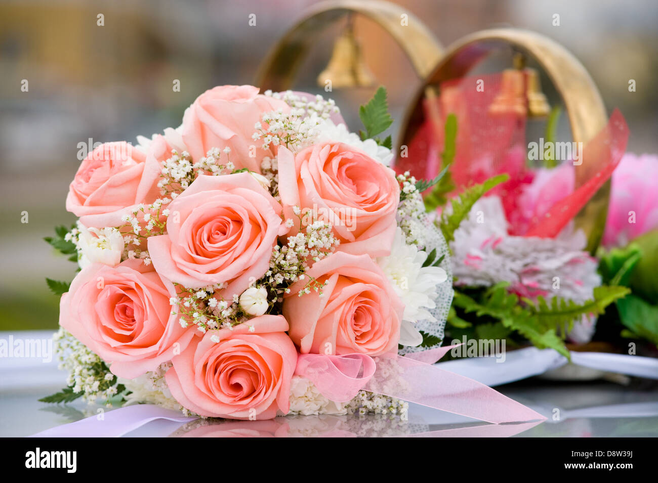 brides bouquet Stock Photo