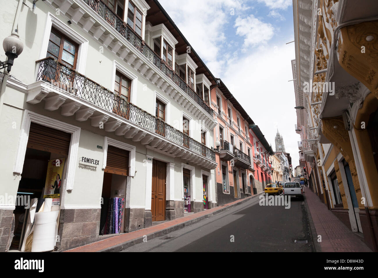 Quito, Old City, Ecuador Stock Photo