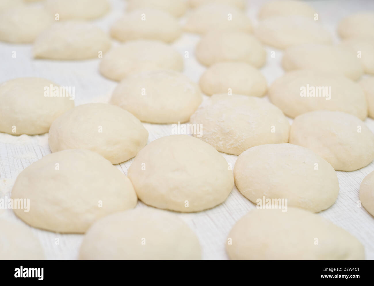 making buns Stock Photo