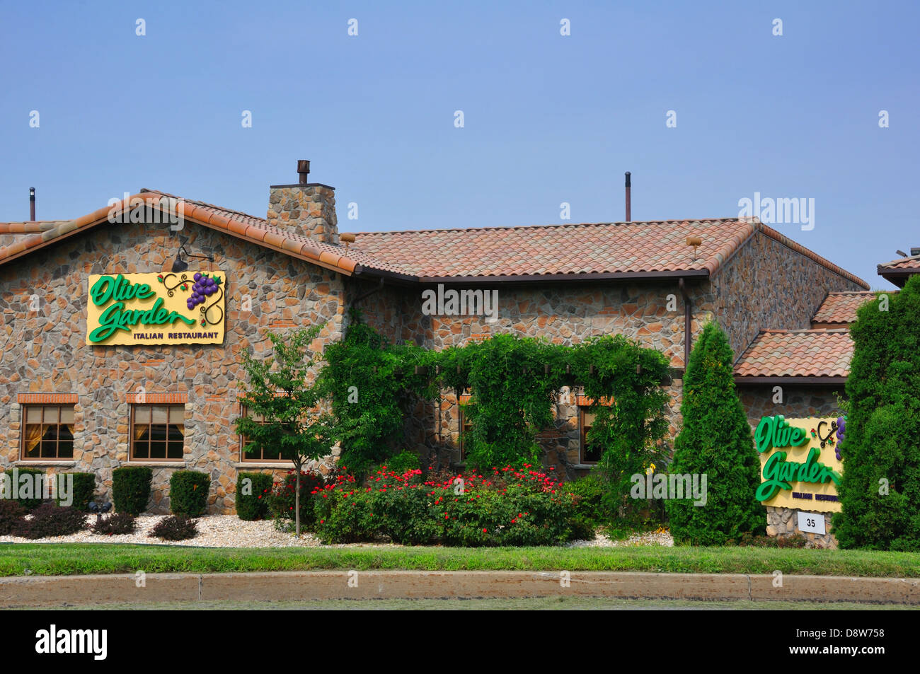 Olive Garden restaurant Stock Photo Alamy