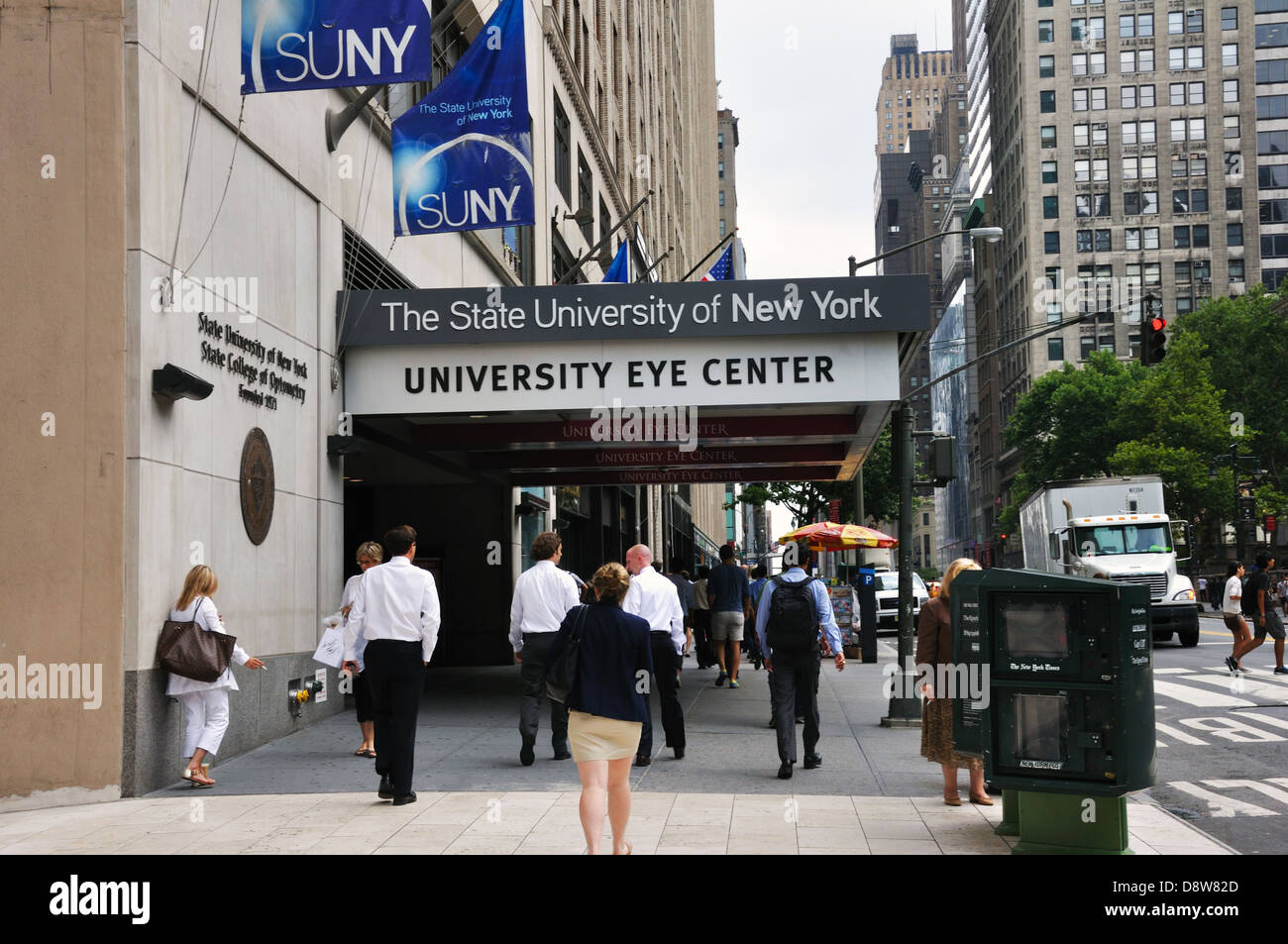 SUNY College of Optometry, New York City, USA Stock Photo - Alamy