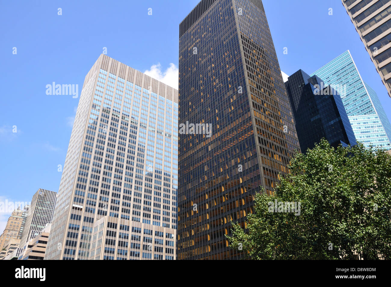 New York City skyscrapers Stock Photo Alamy