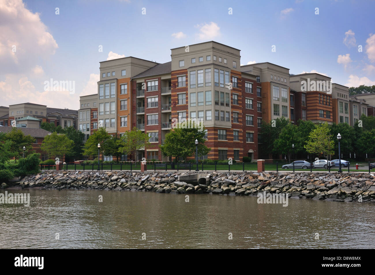 Hudson Riverfront Apartments, New Jersey, USA Stock Photo Alamy