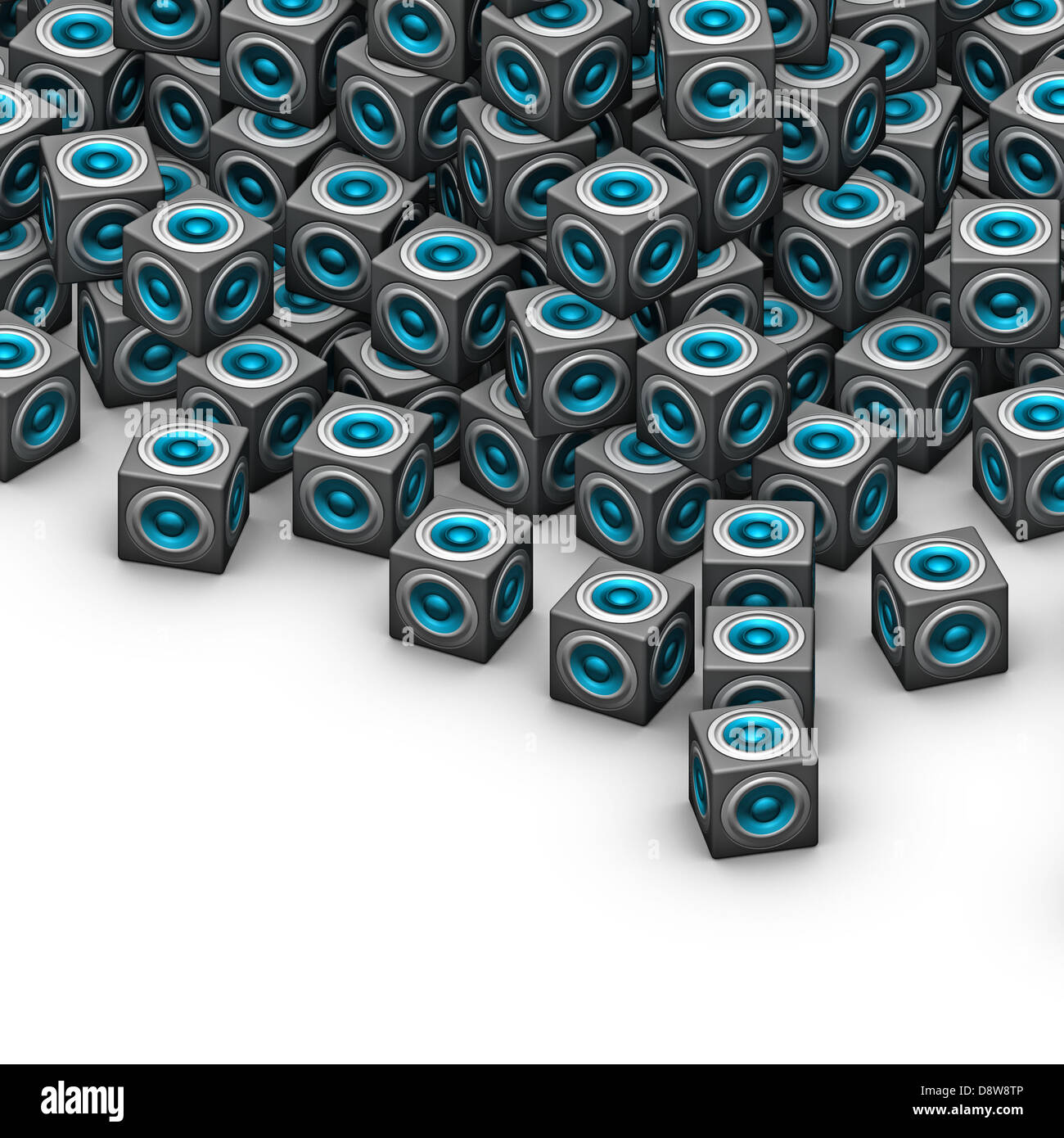 Sound system speaker stack hi-res stock photography and images - Alamy