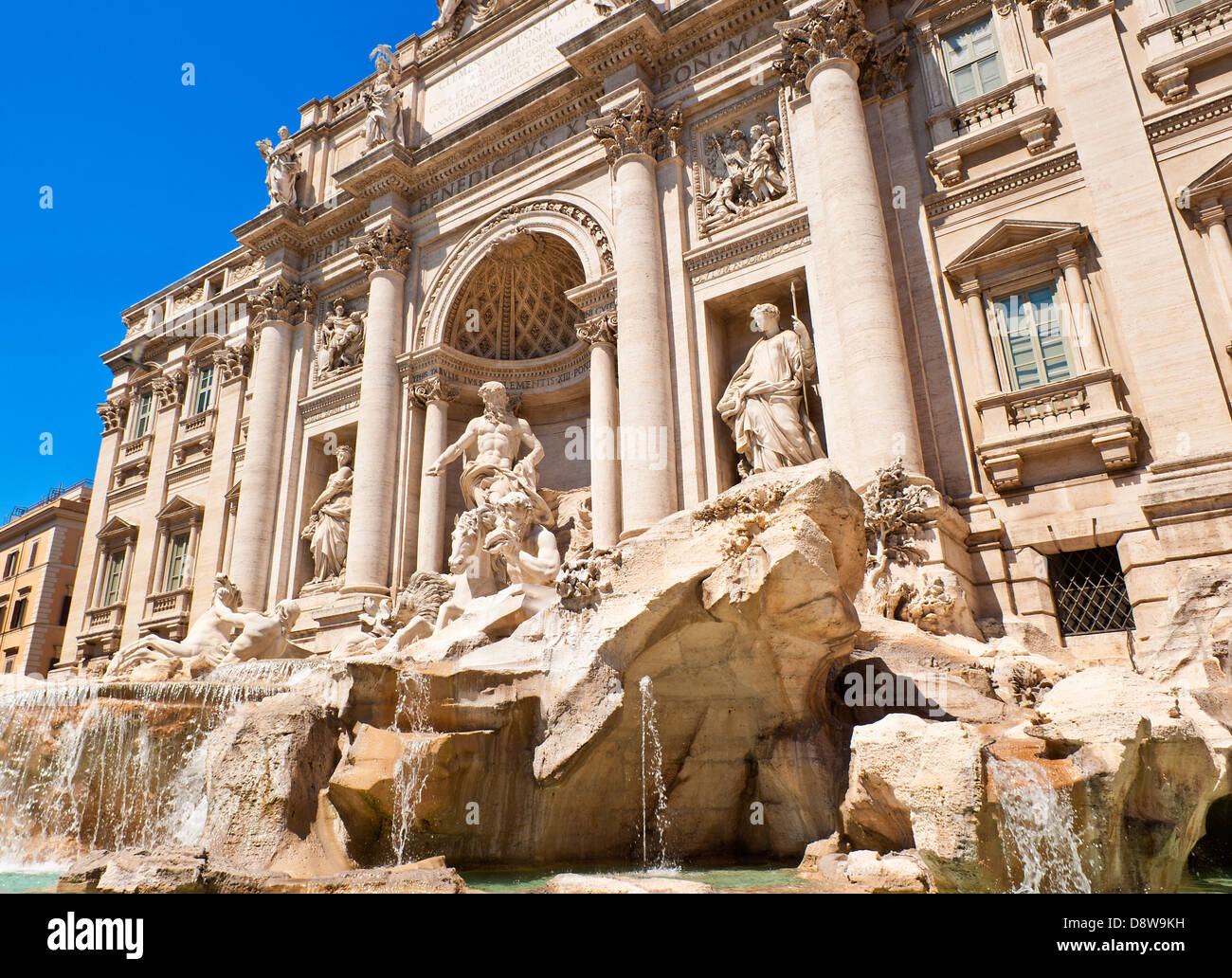 Trevi Fountain in Rome, Italy Stock Photo - Alamy