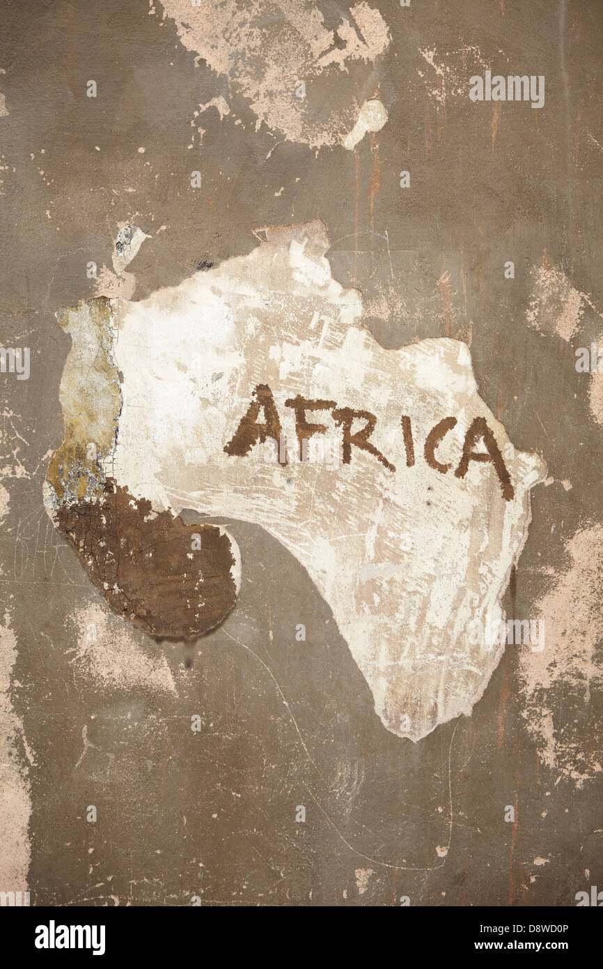 Africa pattern map hi-res stock photography and images - Alamy