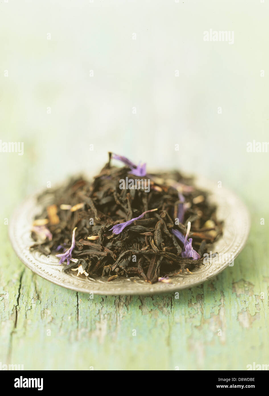 Black tea leaves Stock Photo Alamy