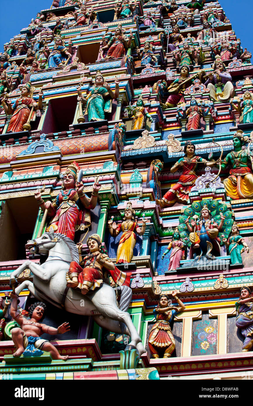 Sri Mahamariamman Temple Stock Photo