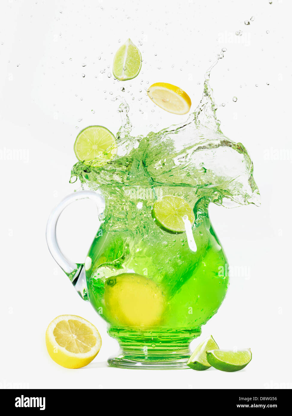 Jug of lemonade Stock Photo