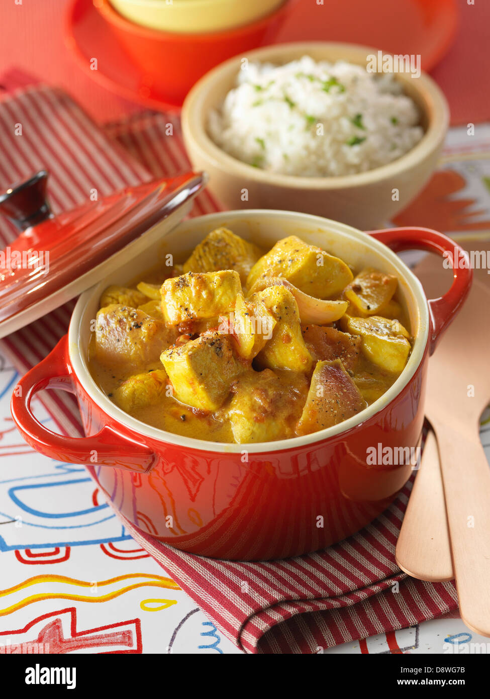 Chicken in coconut curry hires stock photography and images Alamy