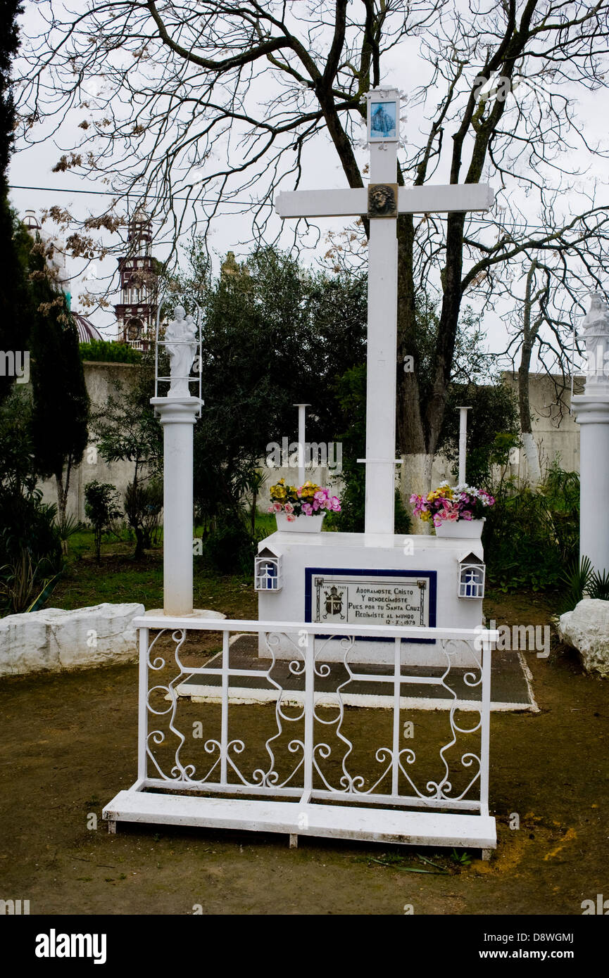 Palmarian Catholic Church near Palmar de Troya, a small schismatic church with its own Pope. Stock Photo