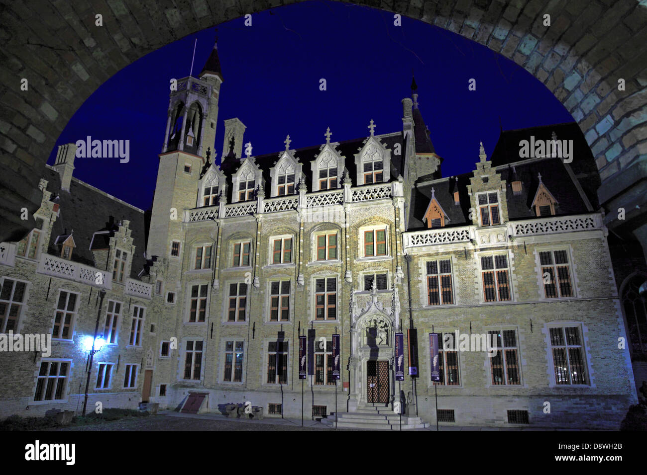 Belgium, Bruges, Gruuthuse Museum, Stock Photo