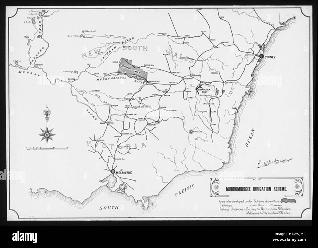 Nsw map hires stock photography and images Alamy