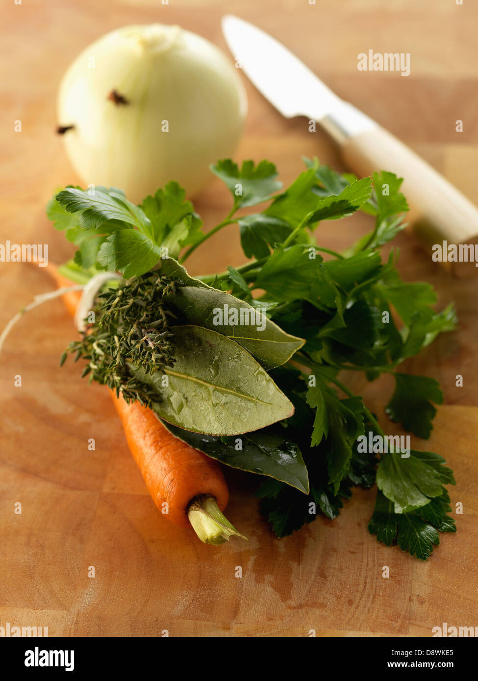 Carrot an onion pricked cloves hi-res stock photography and images - Alamy