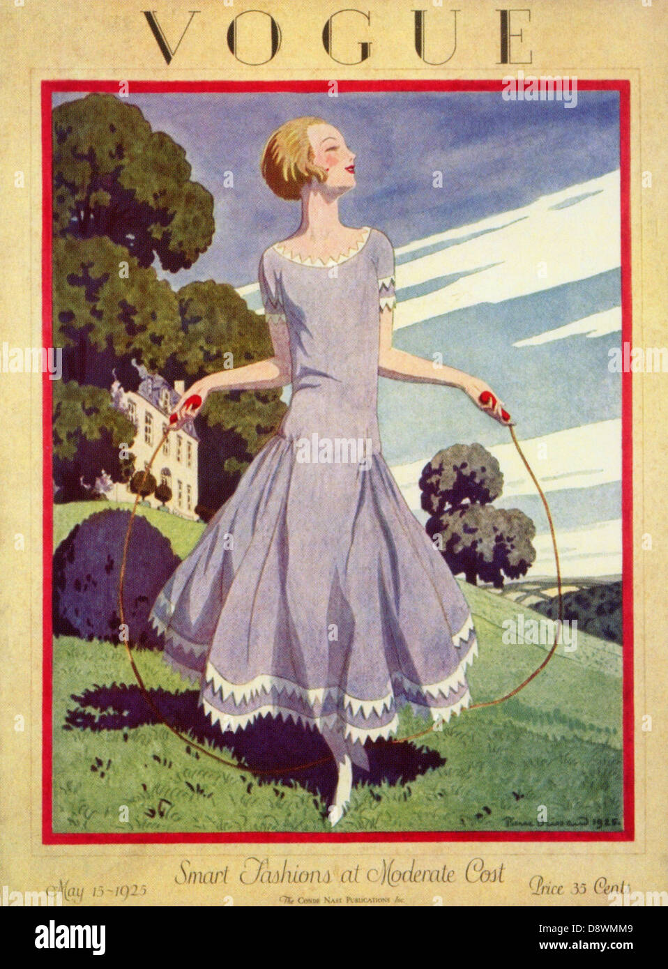 Vintage vogue magazine cover hi-res stock photography and images - Alamy