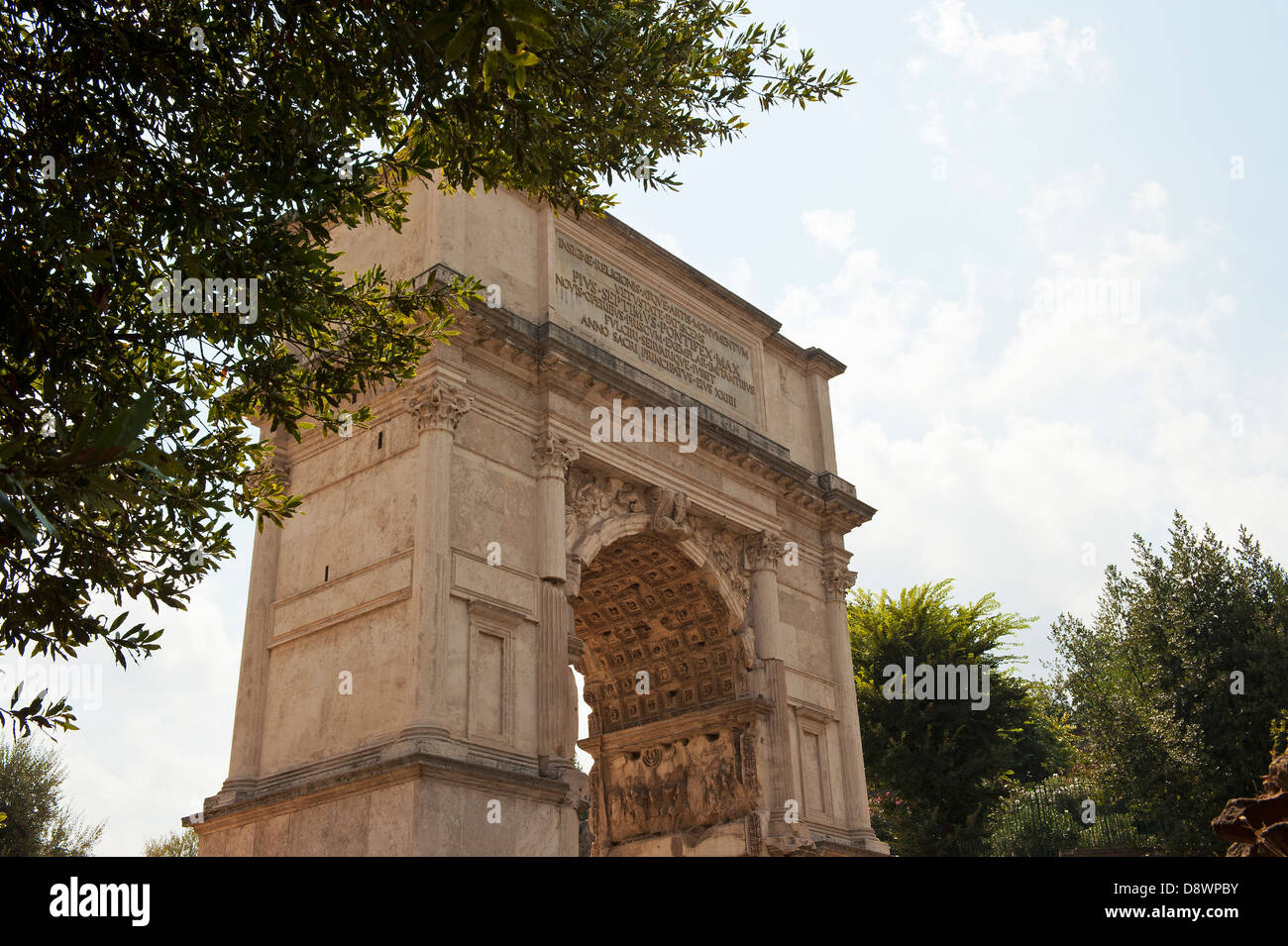 Arch of Titus Stock Photo - Alamy