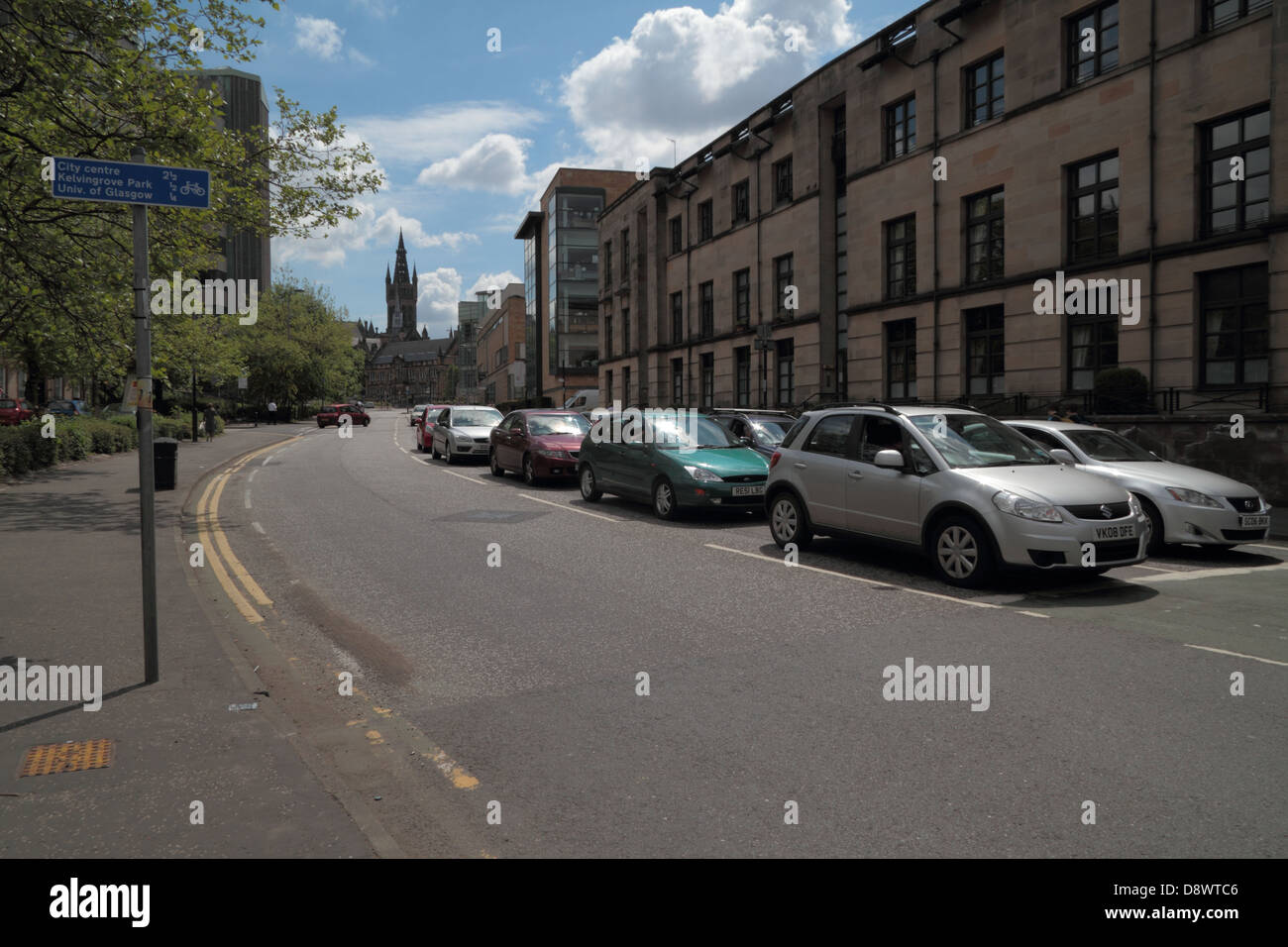 Byres Road, Glasgow, Scotland, UK Stock Photo Alamy