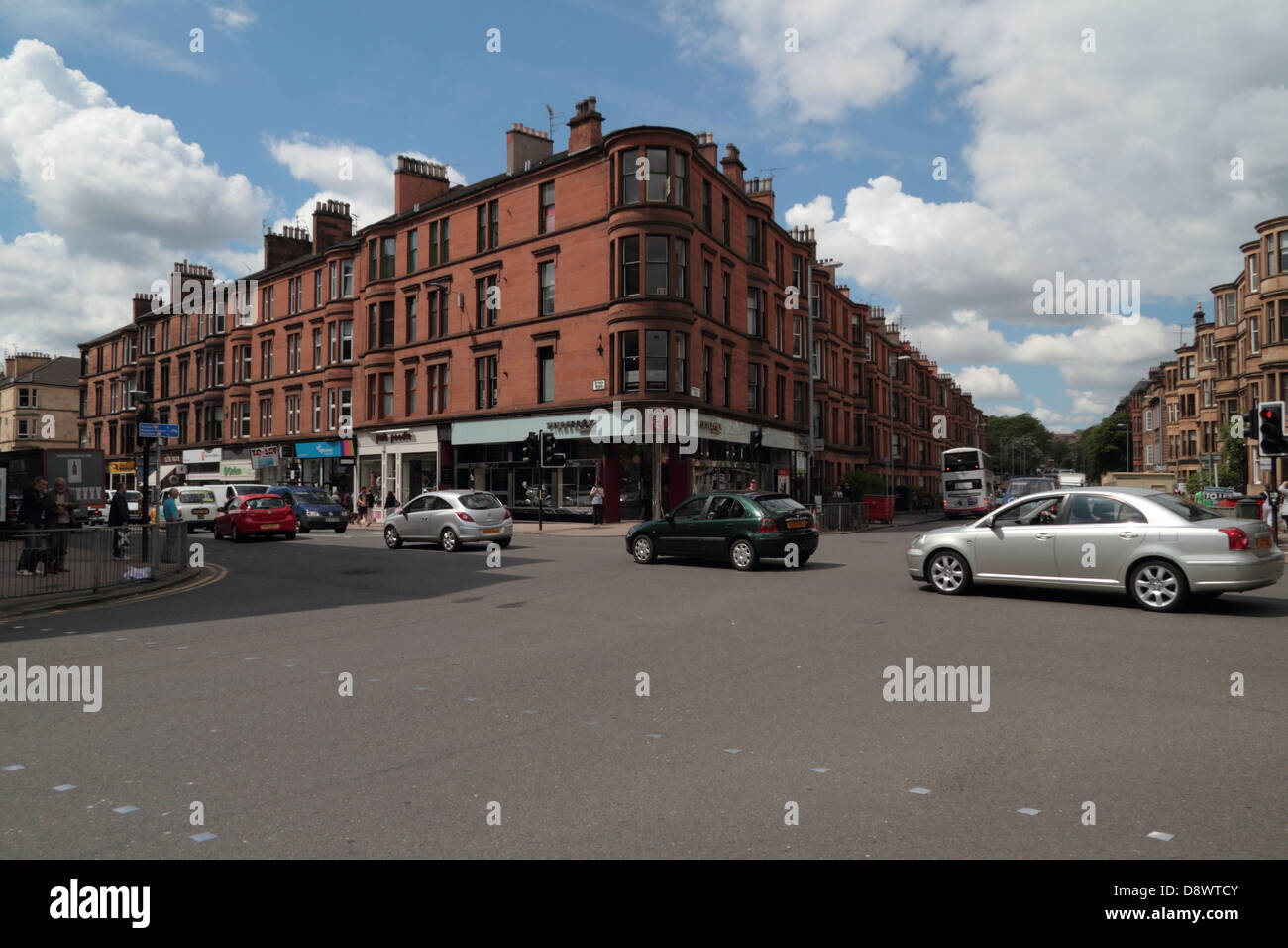 Byres Road, Glasgow, Scotland, UK Stock Photo Alamy
