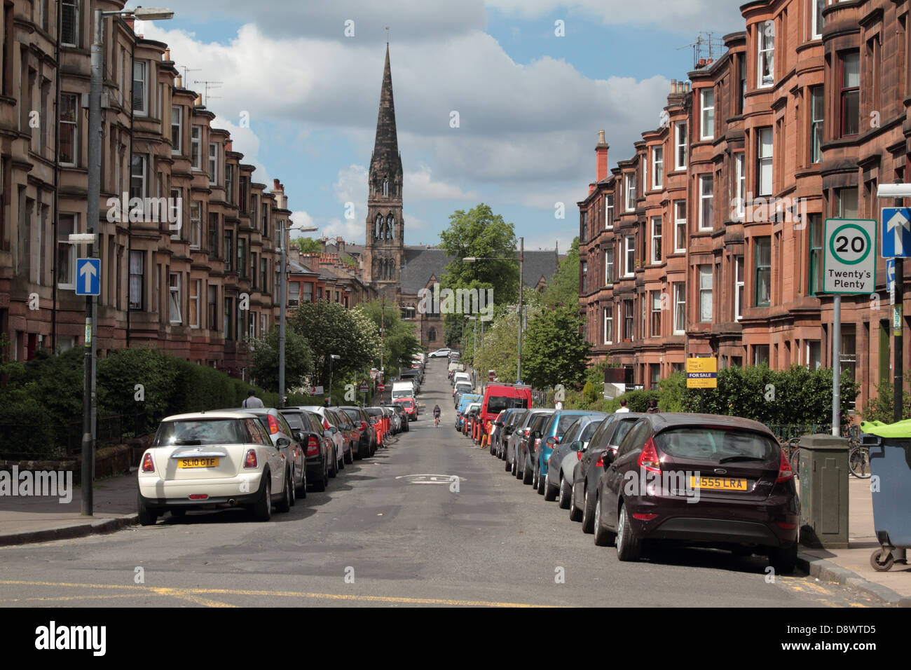 Byres Road, Glasgow, Scotland, UK Stock Photo Alamy