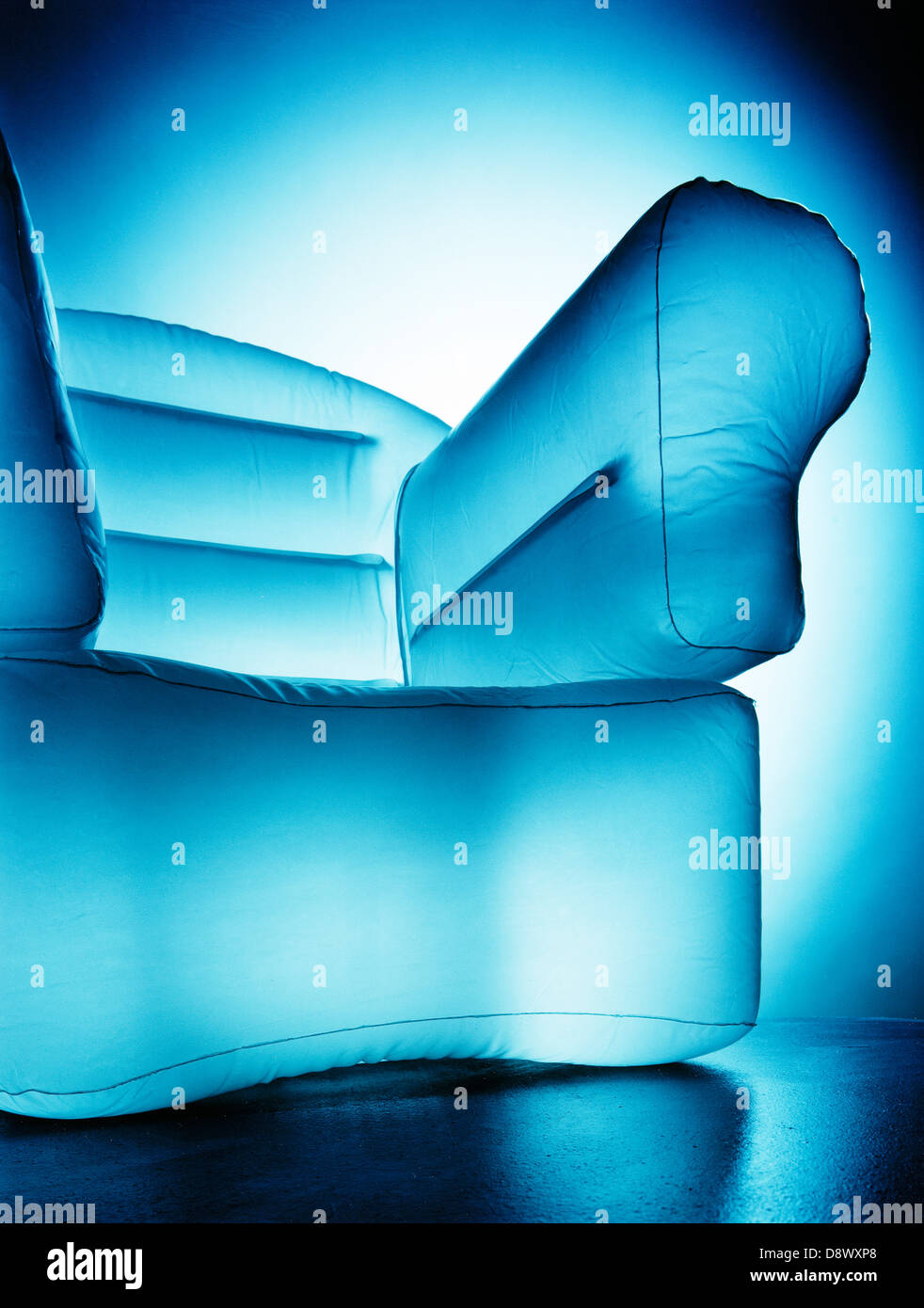 An Inflatable Armchair Stock Photo Alamy