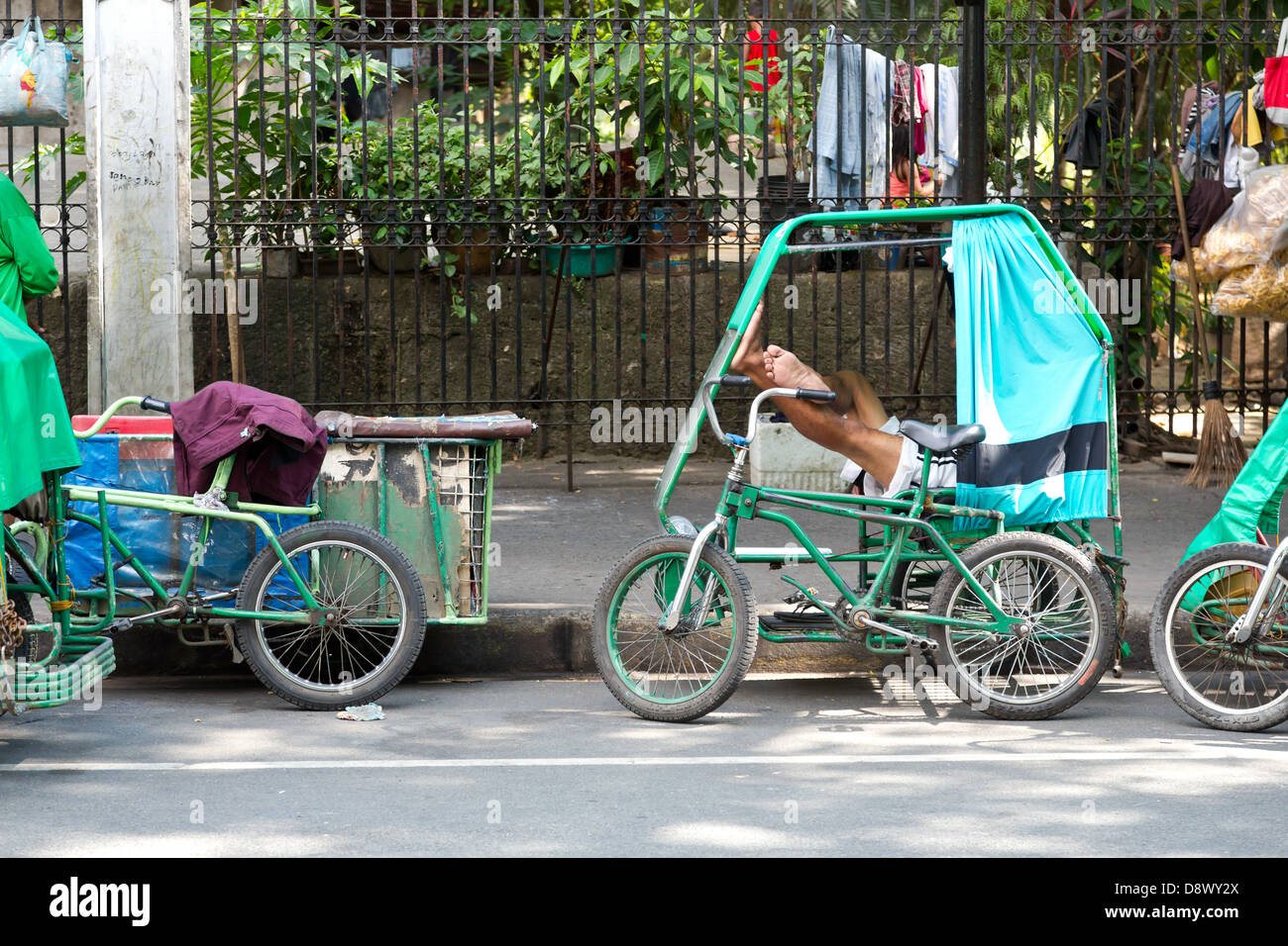 Tricycle in Malate District in Manila, Philippines Stock Photo Alamy