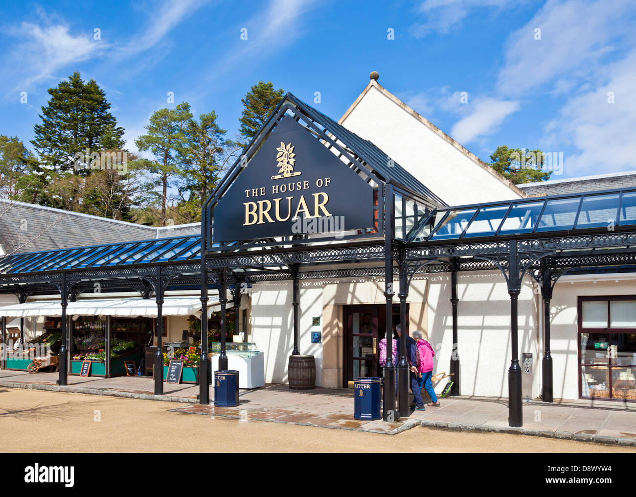 The House of Bruar retail outlet  near Blair Atholl Perth and Kinross Scotland UK GB EU Europe Stock Photo
